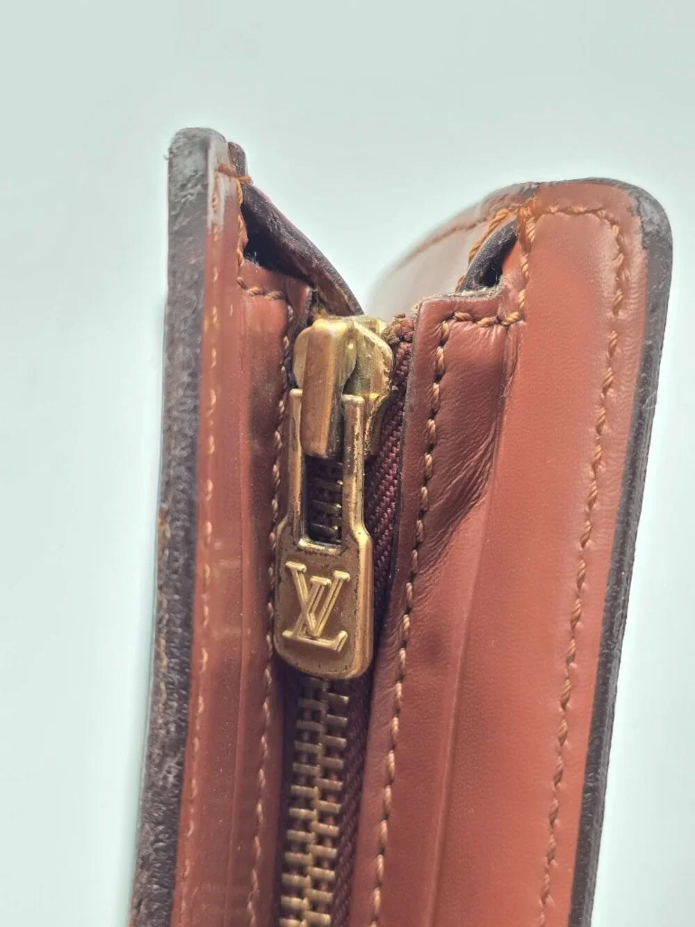 Authentic Louis Vuitton Monogram Canvas Pochette Toilette Zip Toiletry Pouch